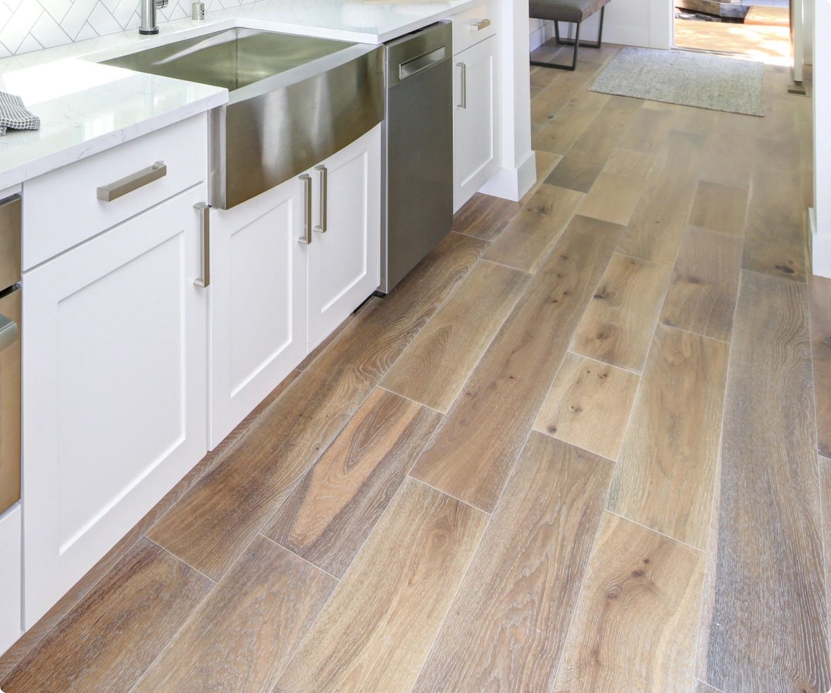 Durable kitchen floors
